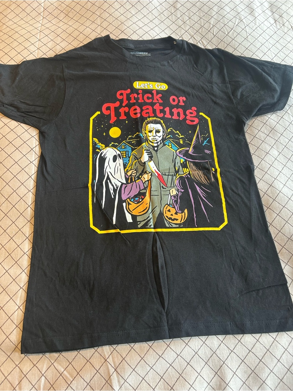 ☀️🎃Summerween- Michael Myers Halloween -“let’s go trick-or-treating” Graphic Tee